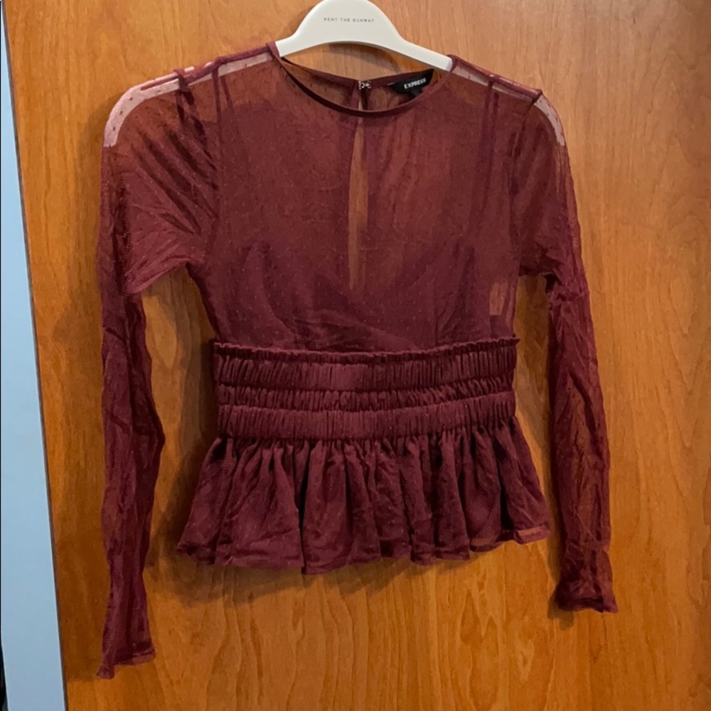 Express Sheer with Cami Top